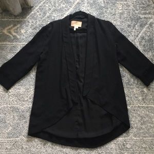 High-Low BCBG Black Jacket